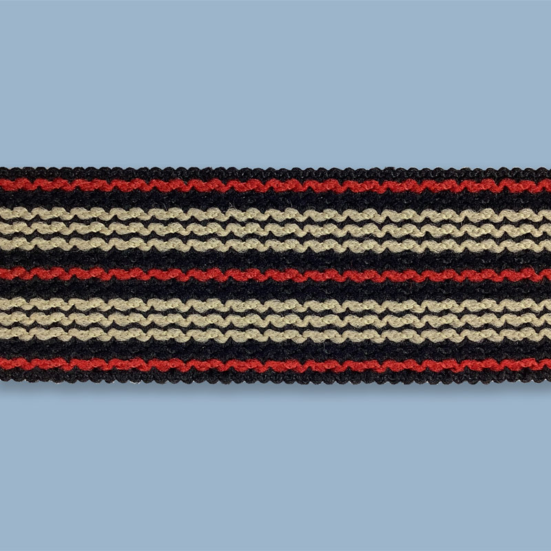 Semi-rigid band featuring high tenacity, sample No. 910